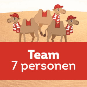 Kamelenrace - Ticket Team (7 personen)
